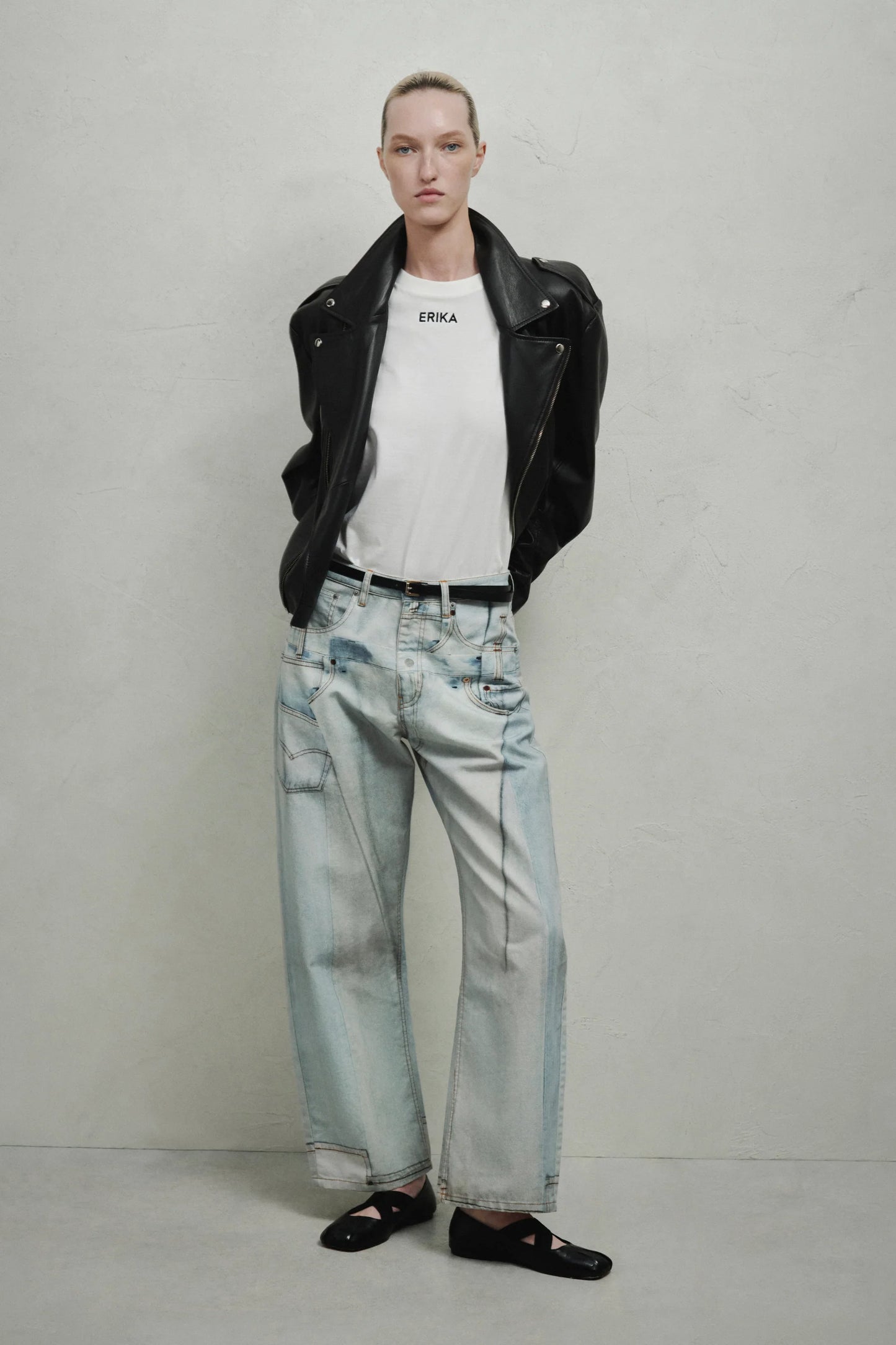 ERIKA CAVALLINI Leather Jacket