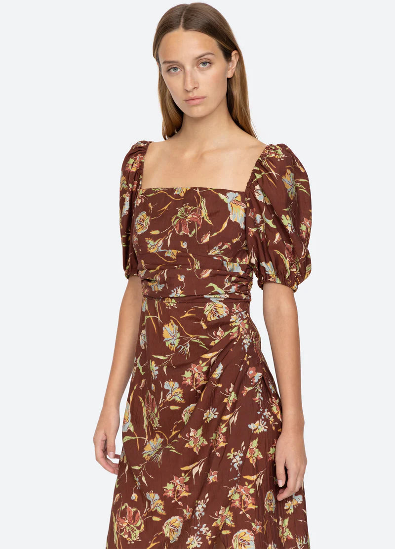 Sea NY Cordelia Puff Sleeve Dress