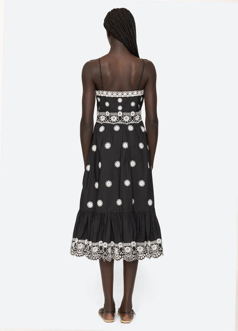 Sea NY Elysse Embroidery Dress