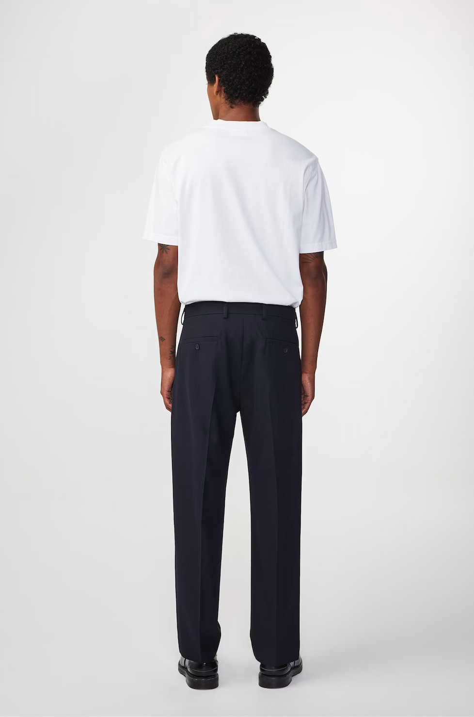 NN07 Adam EMB T-shirt 3209-001 White & 999Black