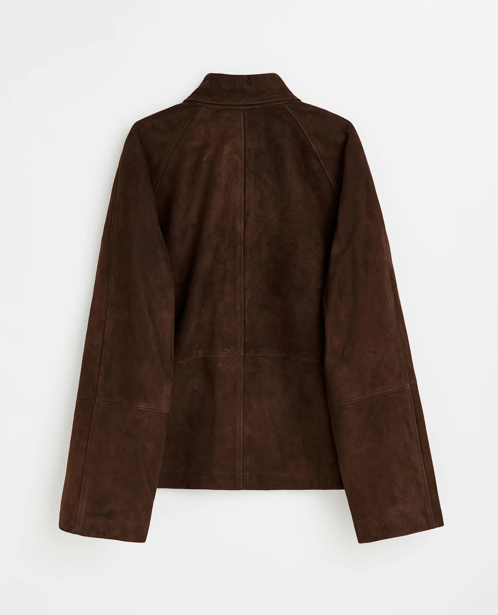SUNFLOWER Short Raglan Suede Jacket