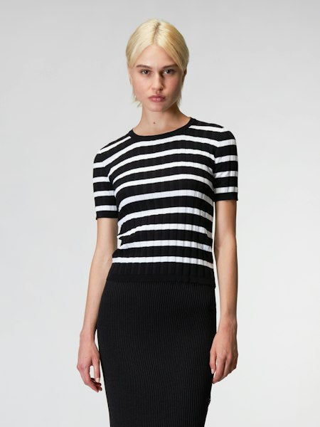Roberto Collina Striped T-Shirt T07121