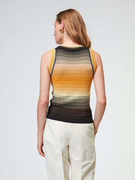 Roberto Collina Striped Tank Top T20059