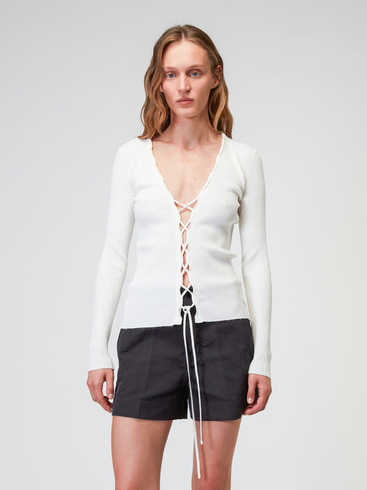 Roberto Collina Rib Stitch Cardigan T31310