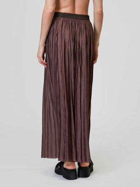 Roberto Collina Long Pleated Skirt T57167