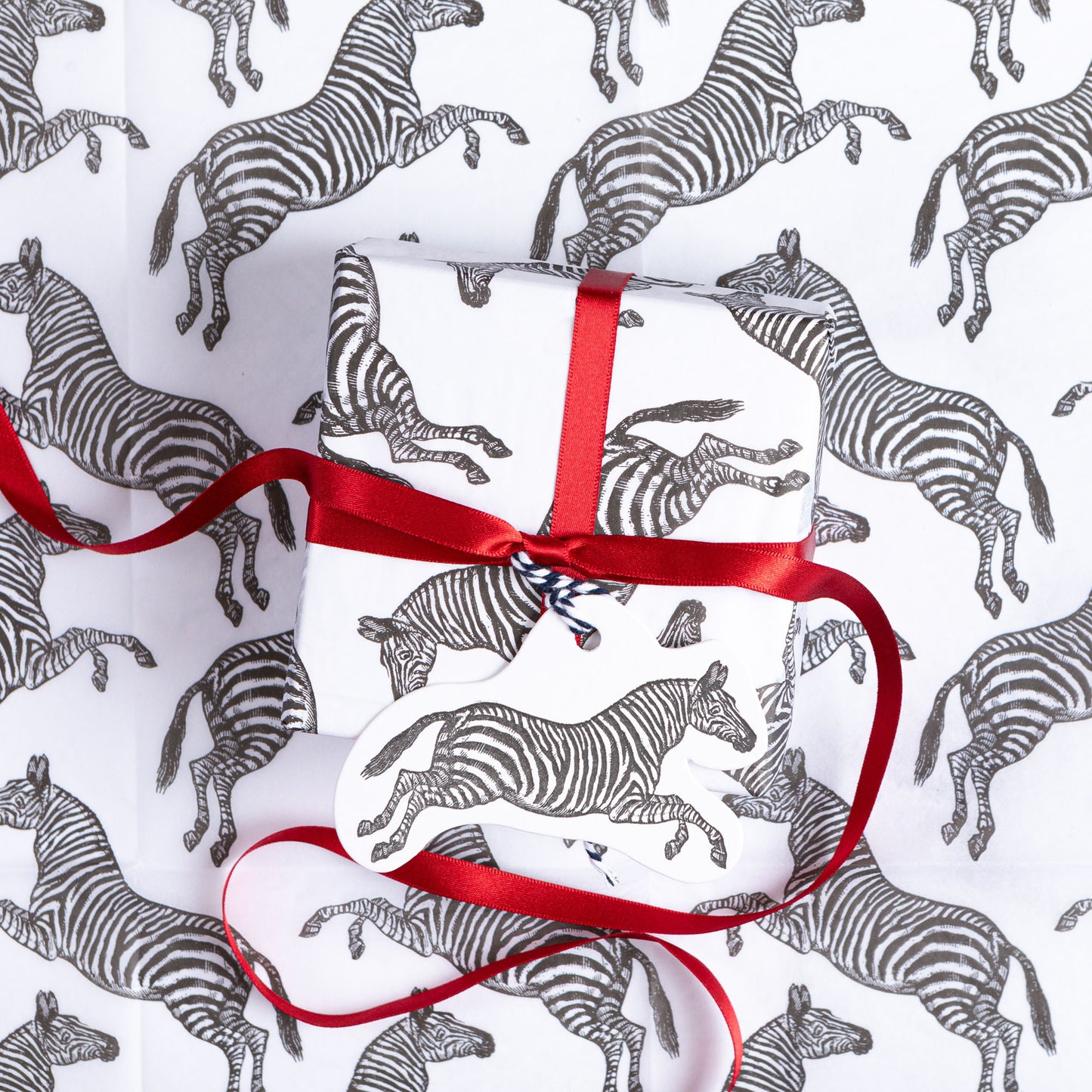 Archivist TP004 Jason Zebra Wrapping Paper