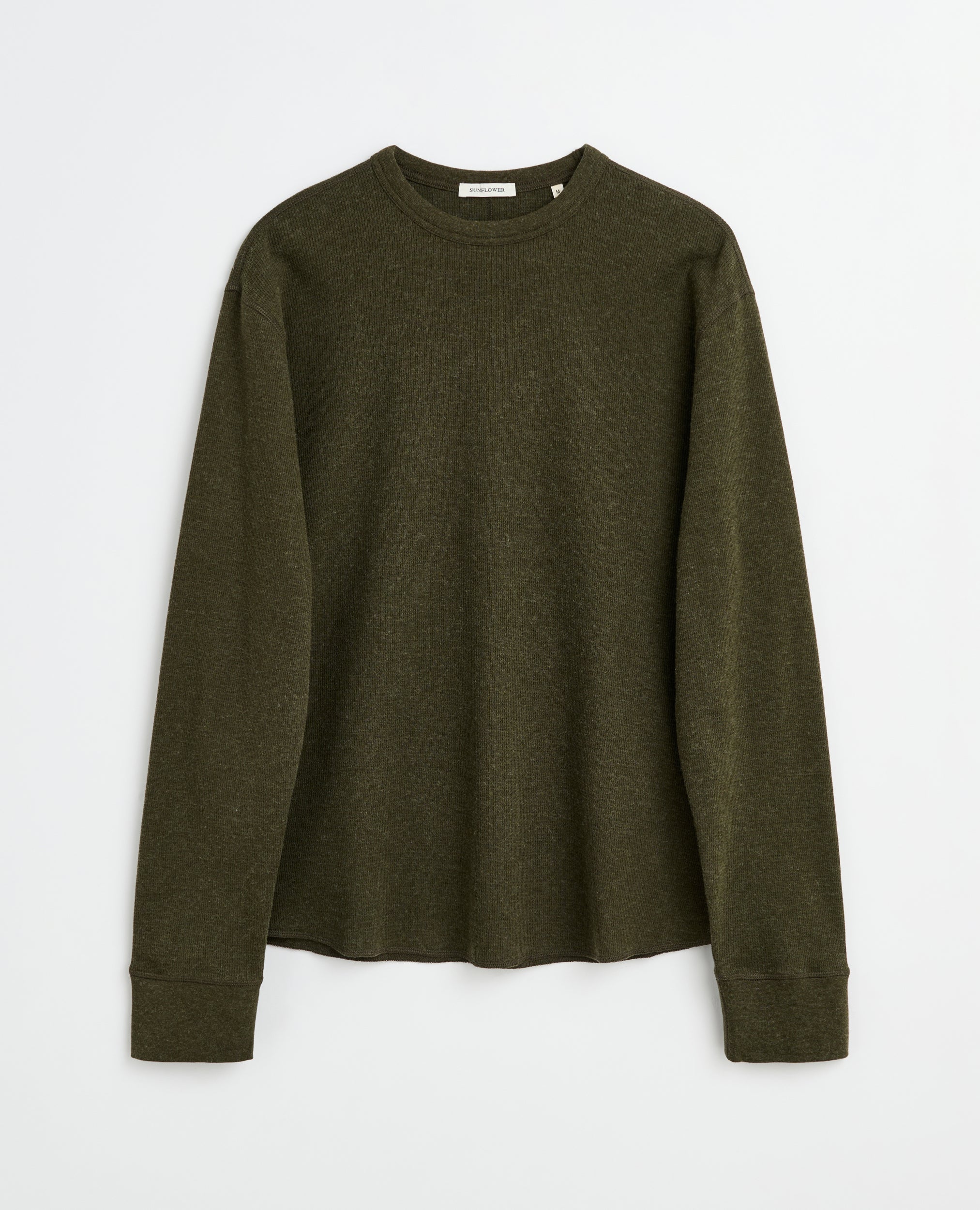 SUNFLOWER Wool Waffel Tee LS