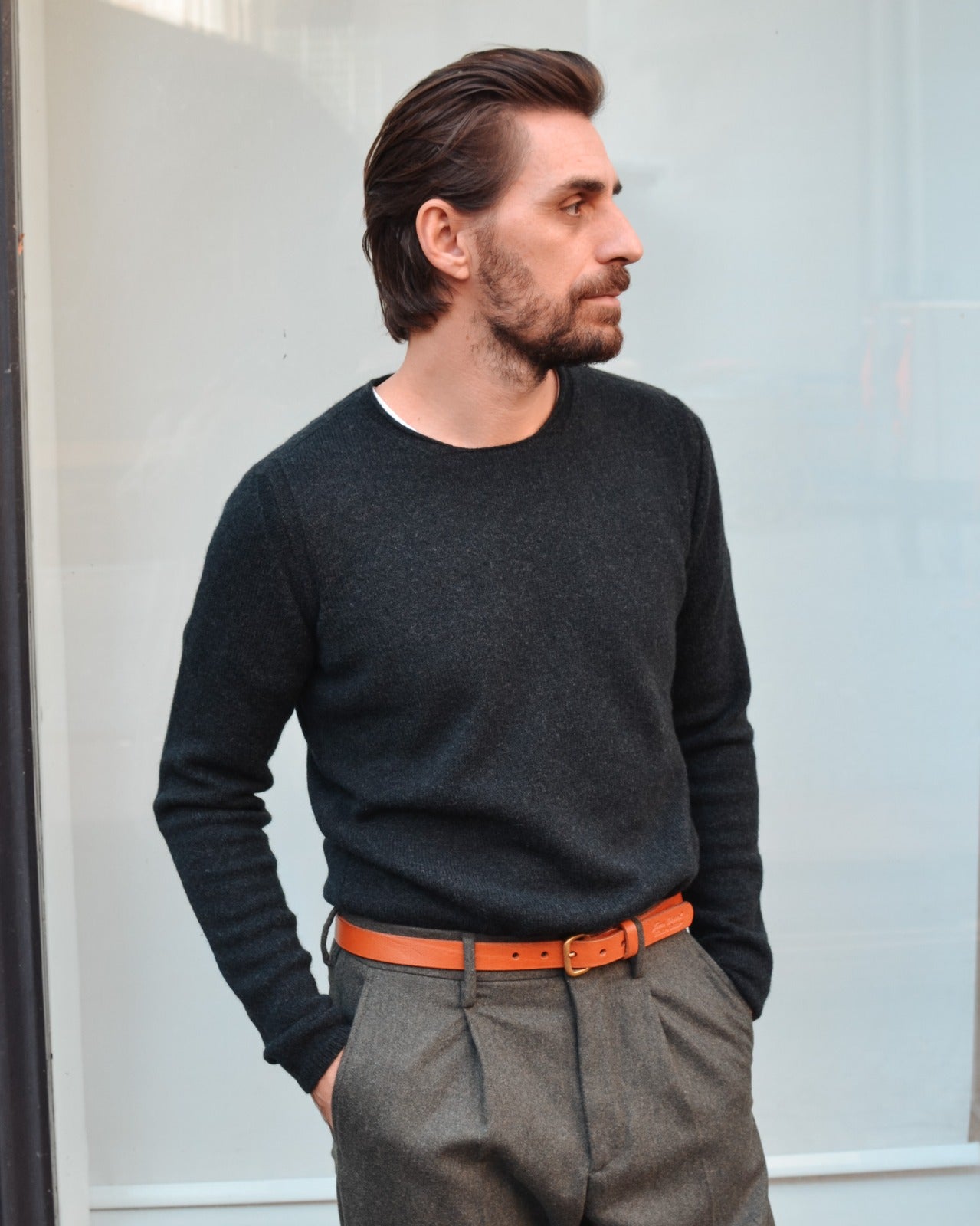 Jean Dessel 25/8 Cognac Belt