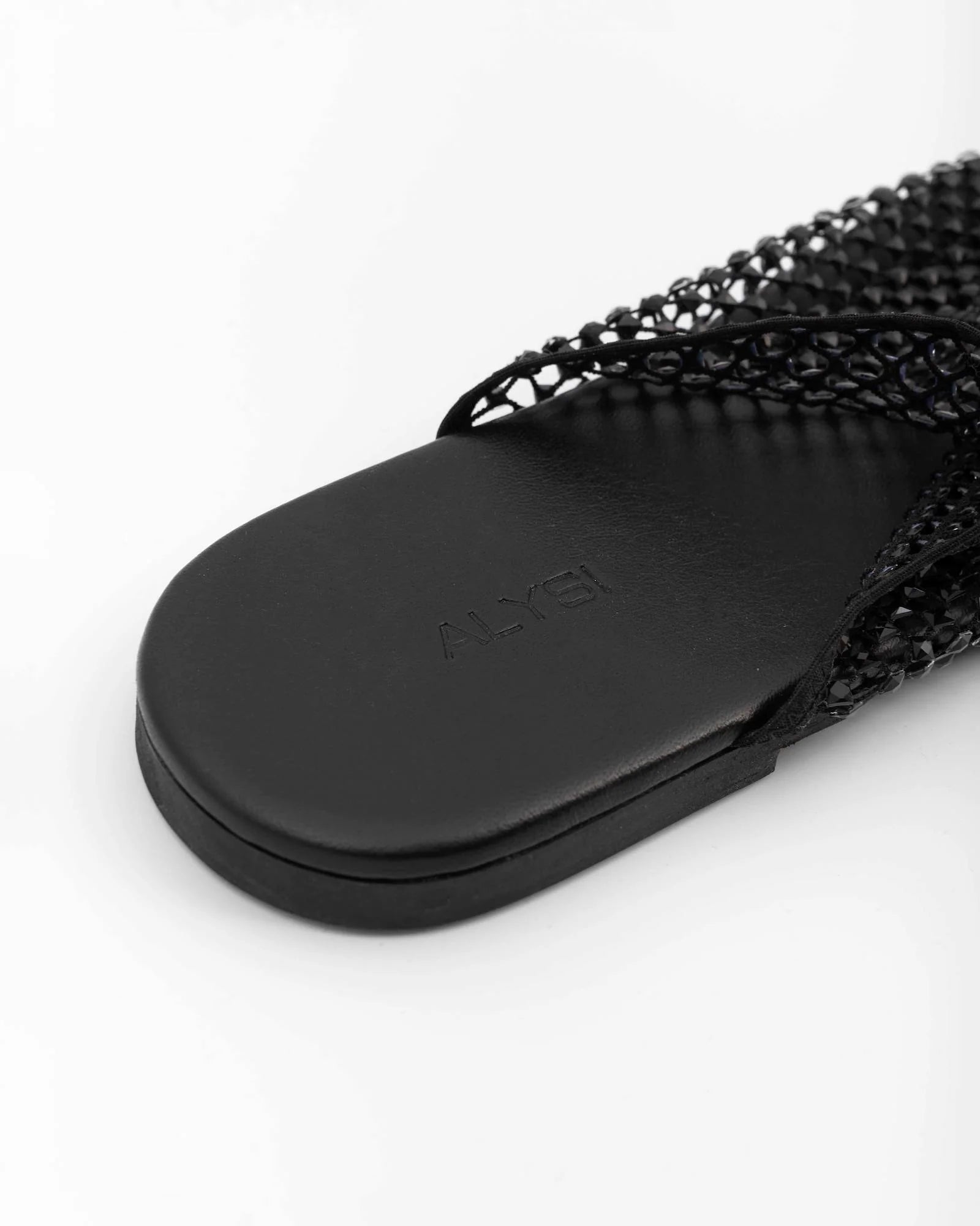 Alysi Flat Strass Mule