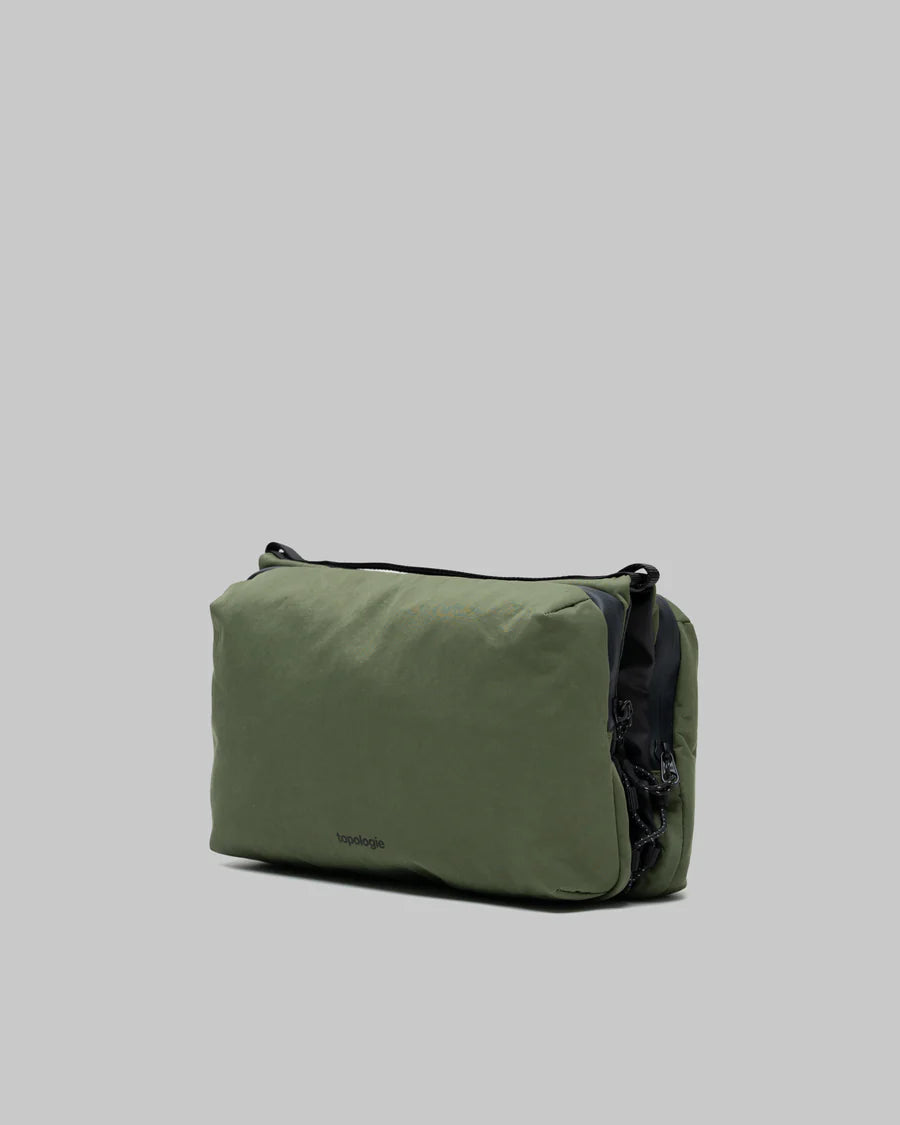 TOPOLOGIE Bottle Sacoche Large Deep Forest WashedNylon