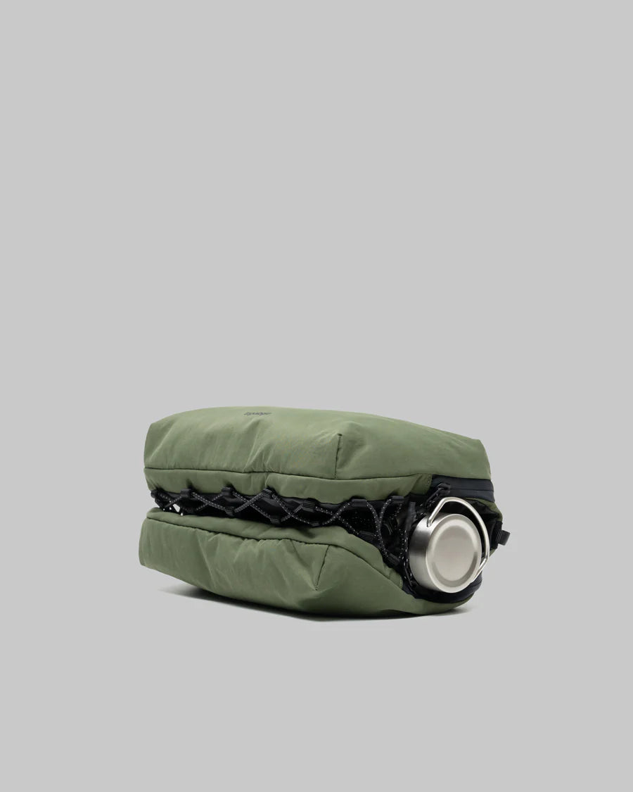 TOPOLOGIE Bottle Sacoche Large Deep Forest WashedNylon