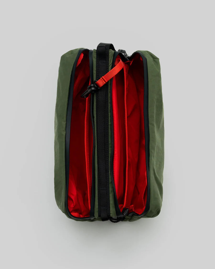 TOPOLOGIE Bottle Sacoche Large Deep Forest WashedNylon