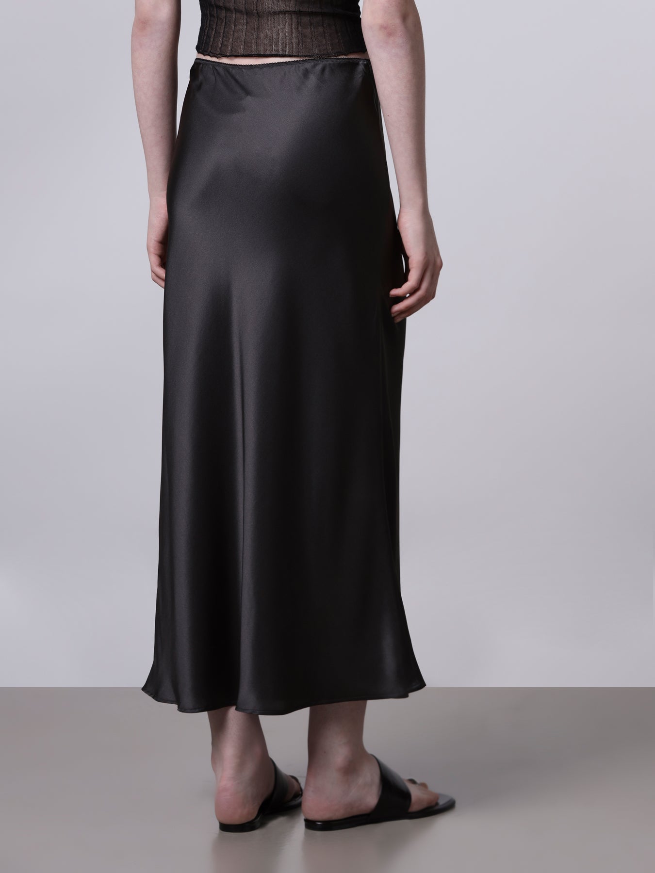 Roberto Collina Silk Long Skirt