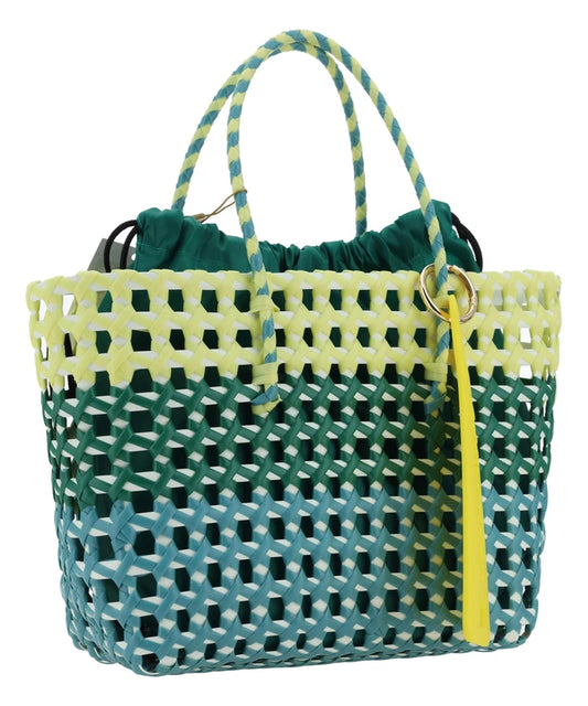 La Milanesa Negroni Small Azzurro/Verde/Giallo