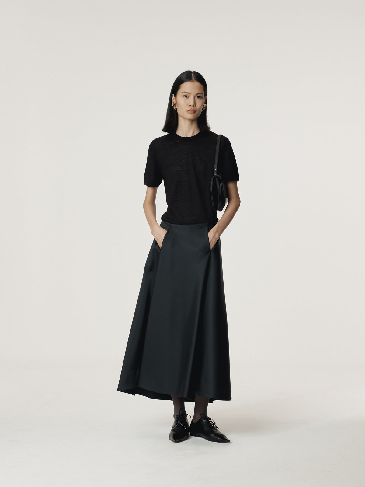 RECTO RC Circle Flare Skirt