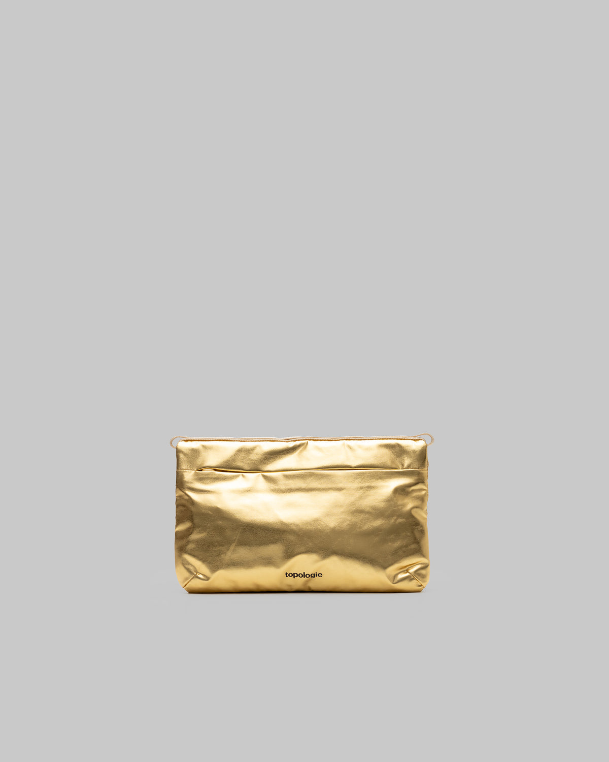TOPOLOGIE Flat Sacoche Small Gold Metallic