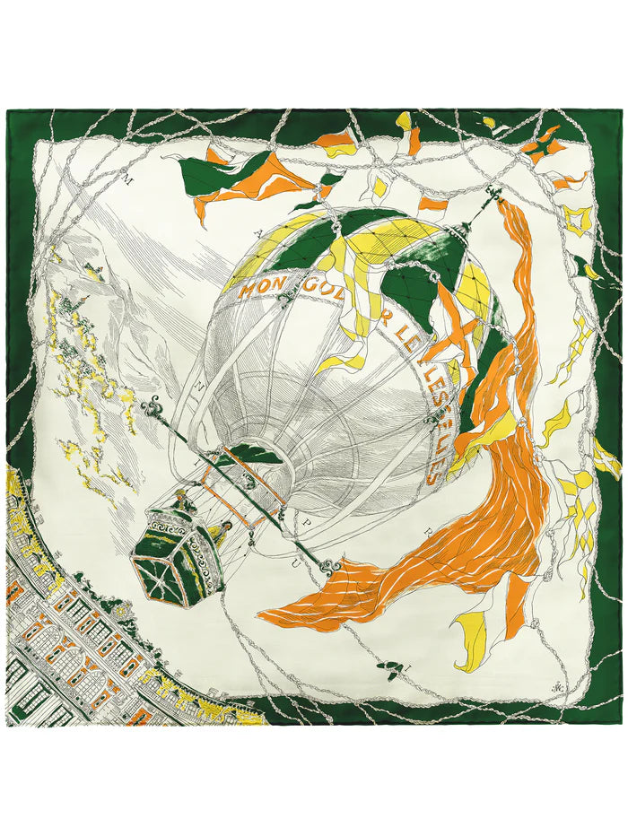 Manipuri Montgolfier Ballon 88x88 Green