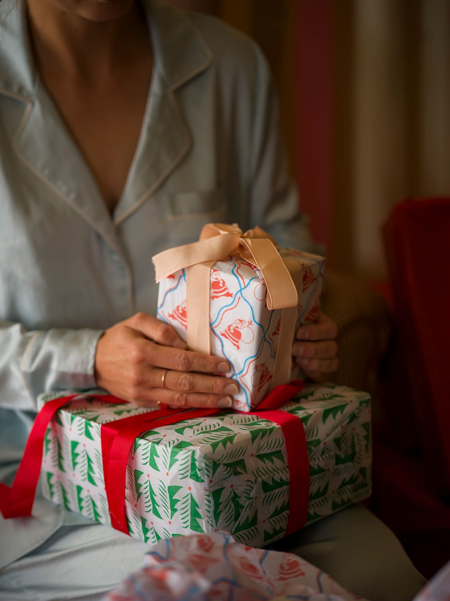 Archivist Santa Tissue Paper