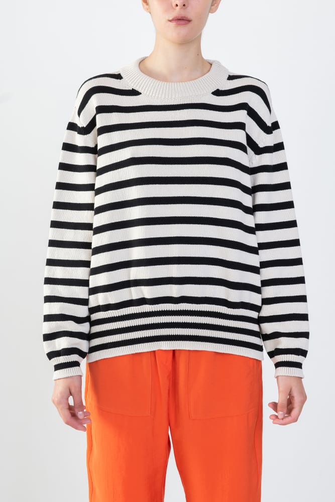 Alysi Spring Stripes Sweater 204419