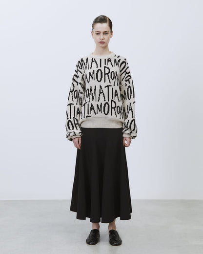 Alysi Jacquard Sweater 265452
