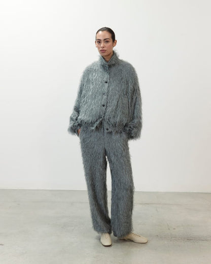 Alysi Fringed Bomber Jacket