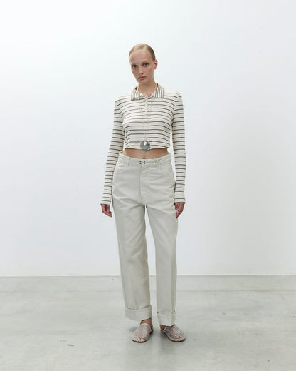 Alysi Polo Jersey Mini Stripes