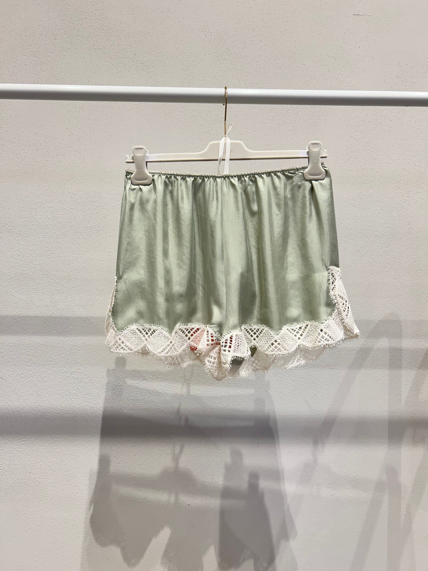 Alysi Silk Lace Shorts