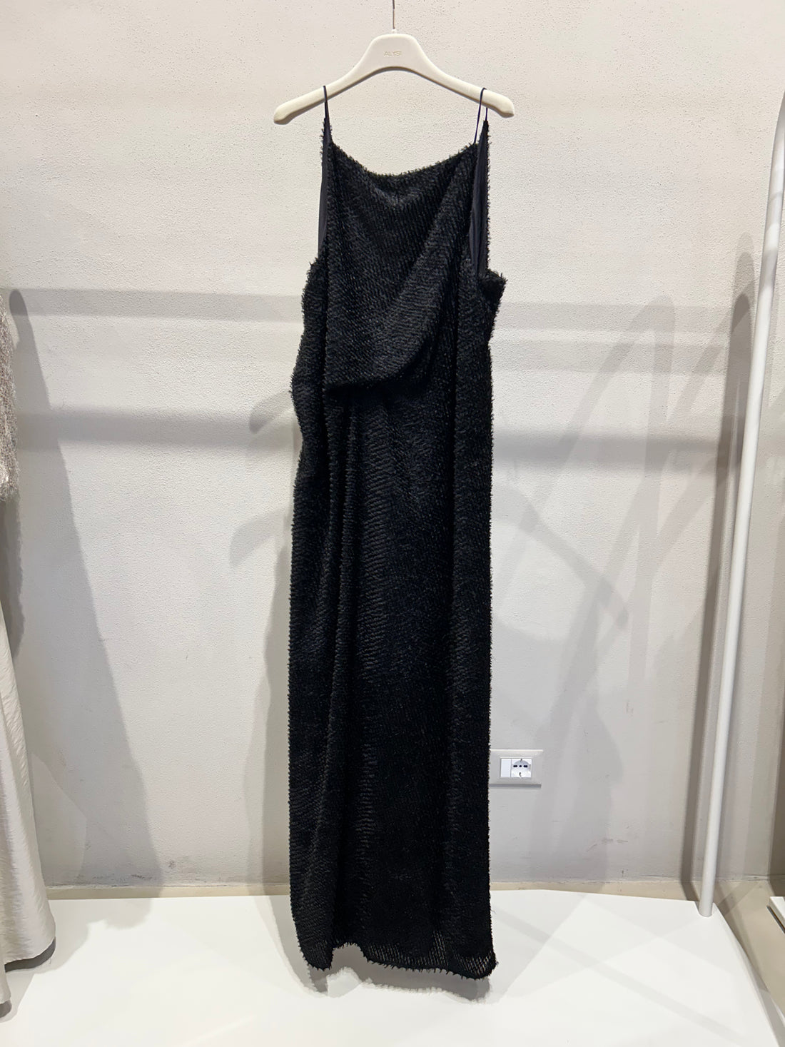 Alysi Plumetis Effect Dress