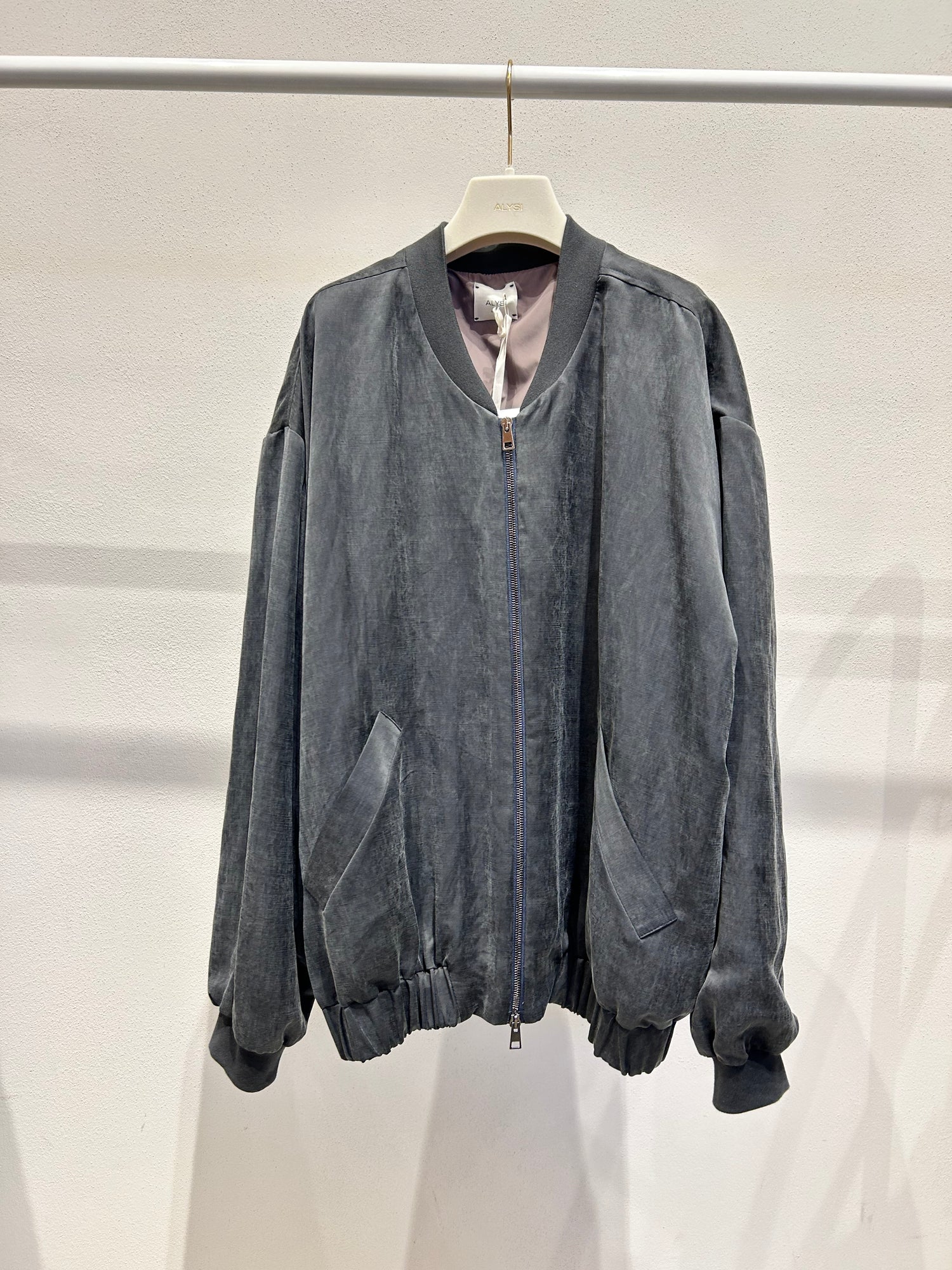 Alysi Linen Bomber