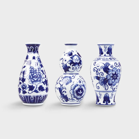 &Klevering Vase dutch delight set of 3