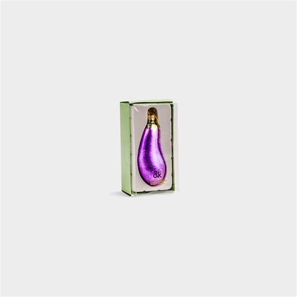 &amp;Klevering Ornament Eggplant