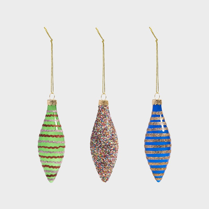 &amp;Klevering Ornament Jimmies Set of 3