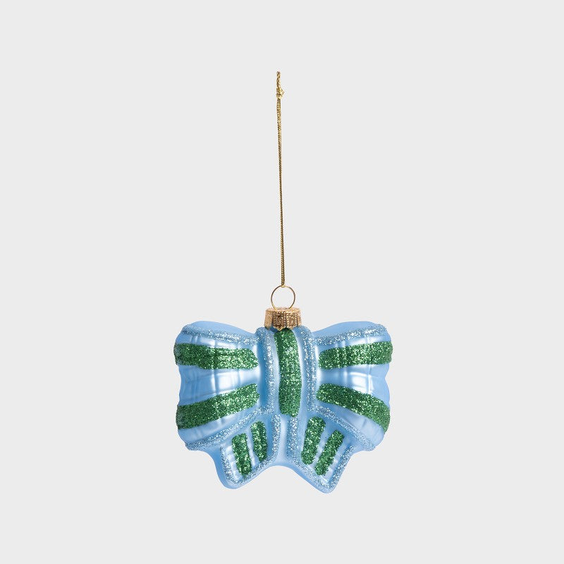 &amp;Klevering Ornament Ribbon Blue