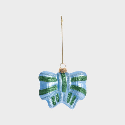 &amp;Klevering Ornament Ribbon Blue