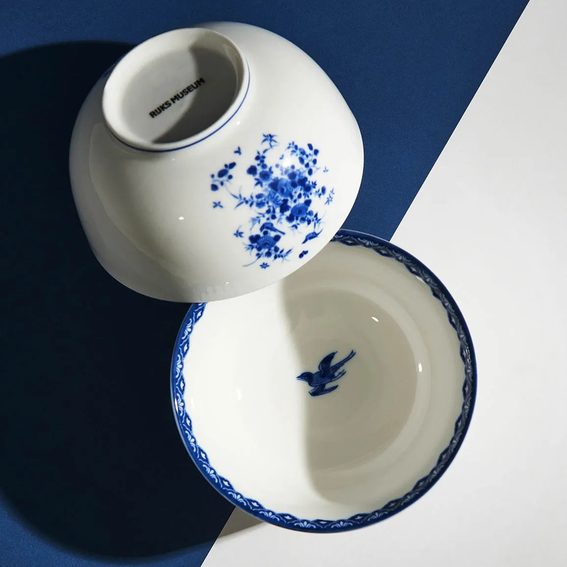 &amp;Klevering Bowl Delftware set of 2