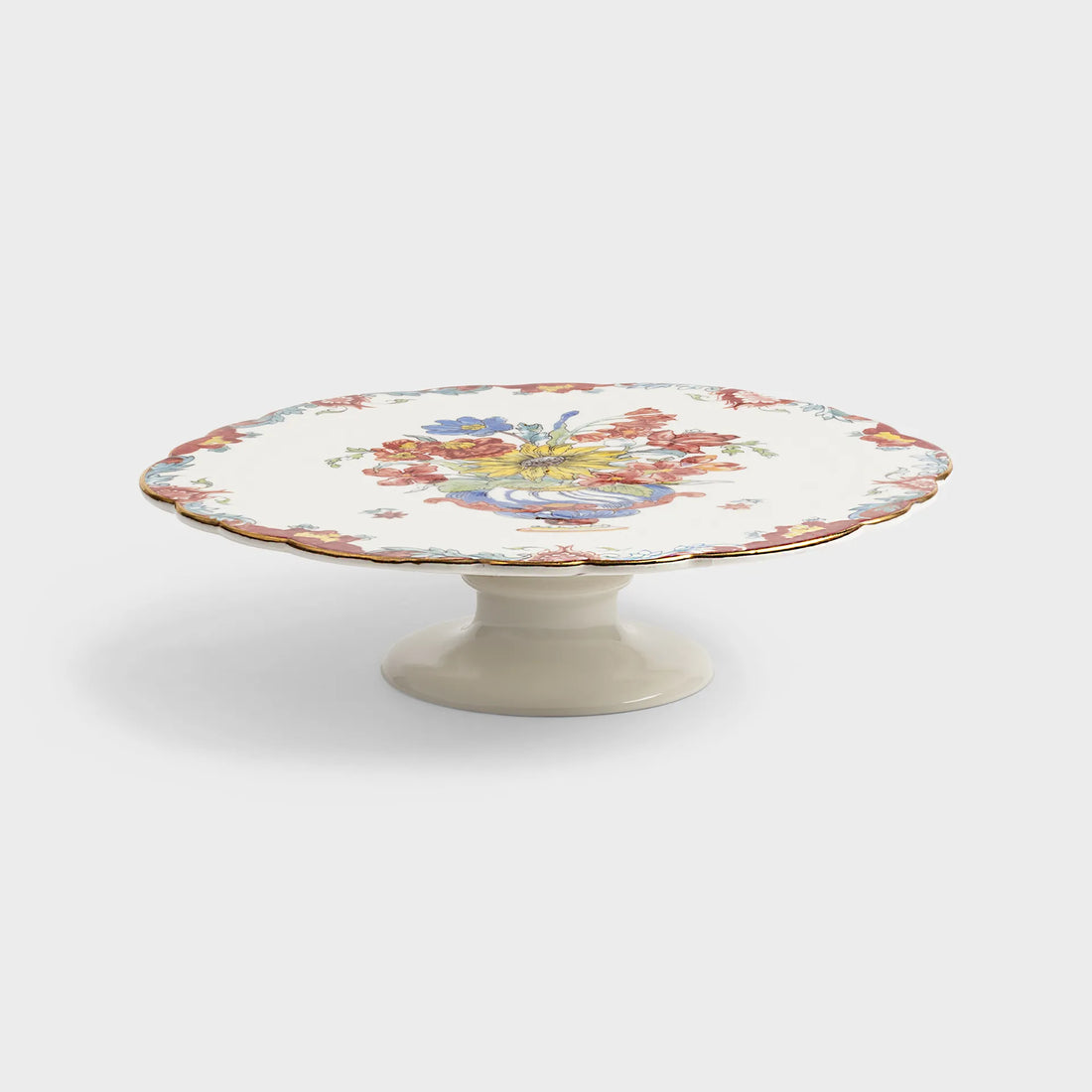 &amp;Klevering Cake platter patina
