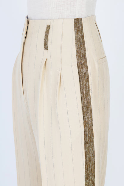 Alysi Pinstripes Pants 153153