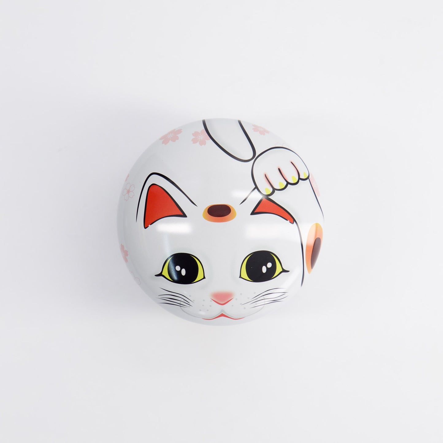 Tokyo Design Studio Lucky Cat Tea Container White