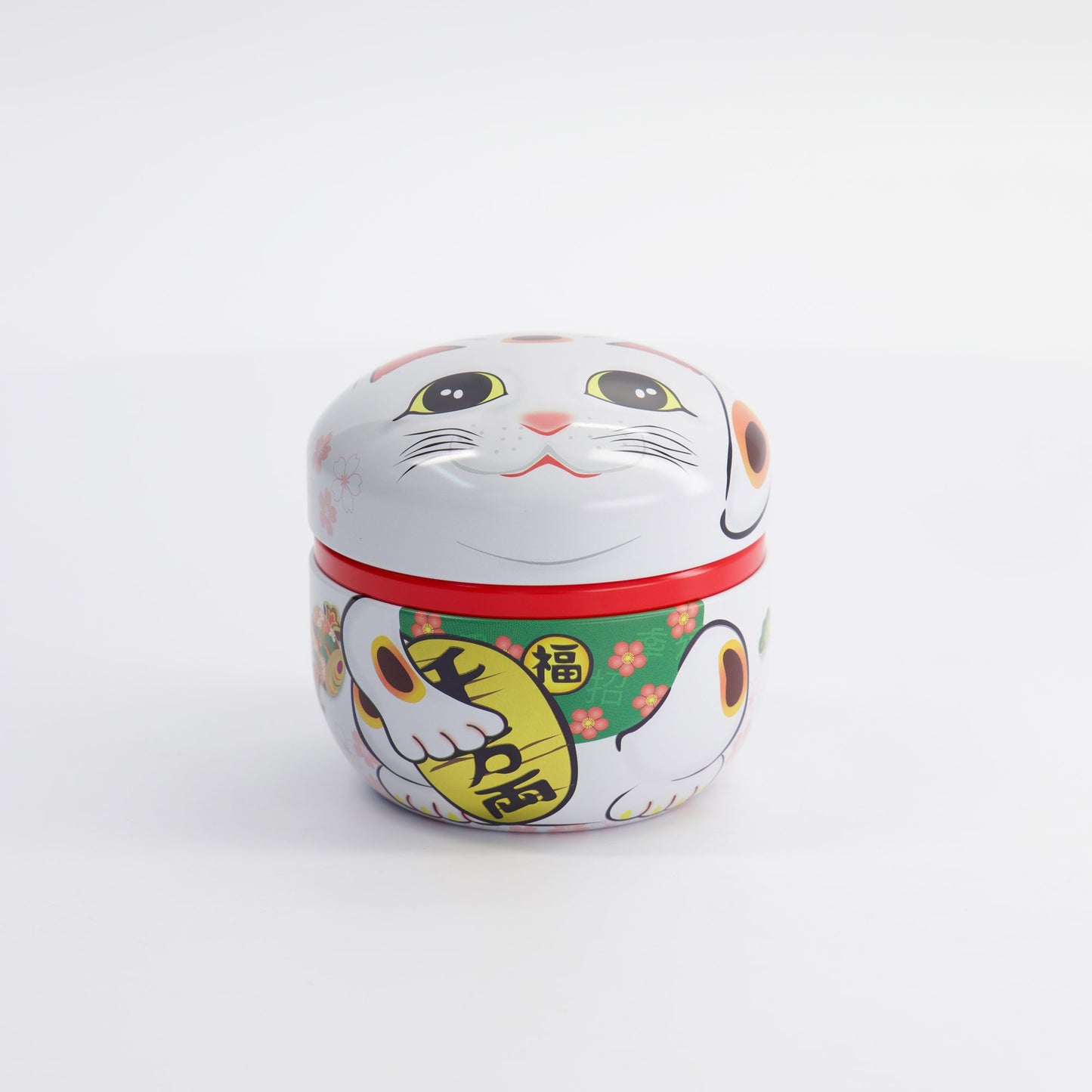 Tokyo Design Studio Lucky Cat Tea Container White
