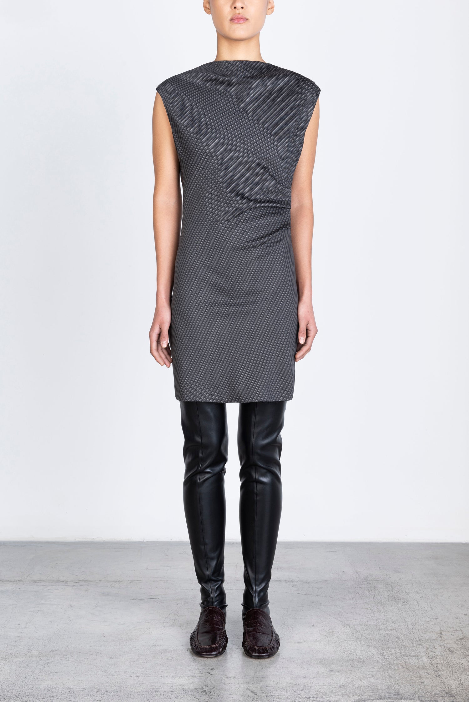 Alysi Draped Mini dress