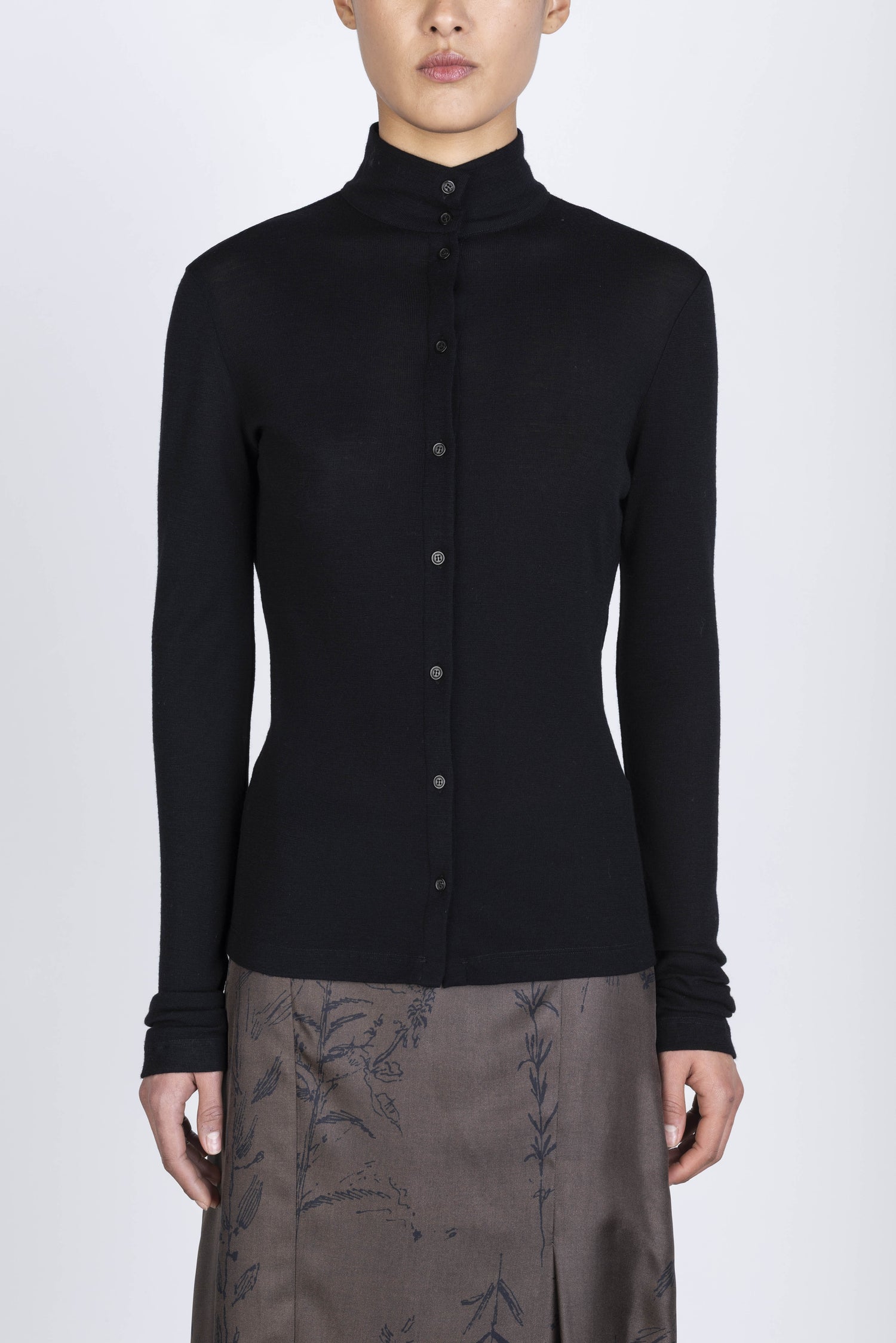 Alysi Wool Jersey Top