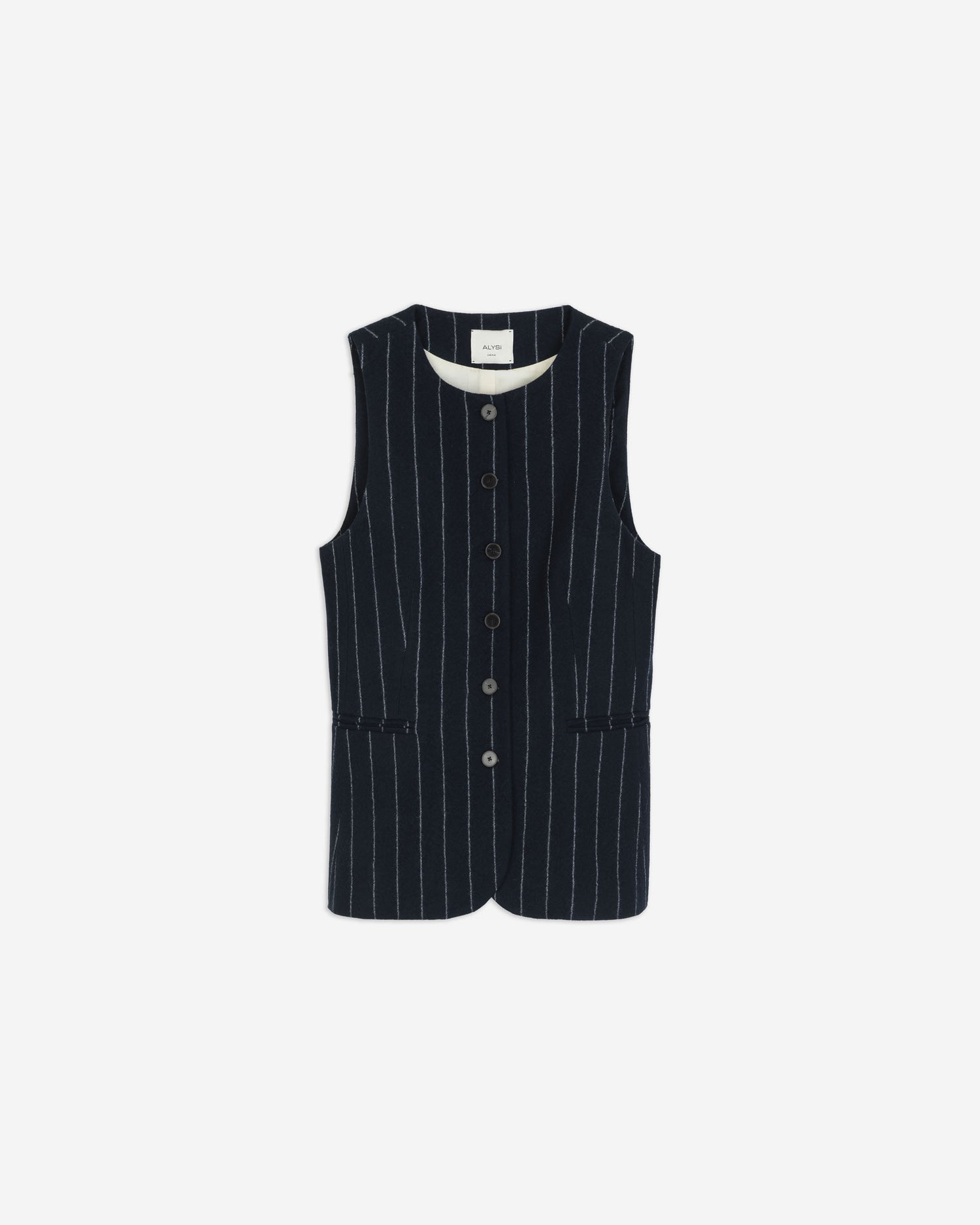 Alysi Pinstripe Vest