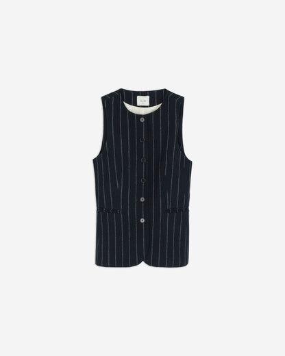 Alysi Pinstripe Vest