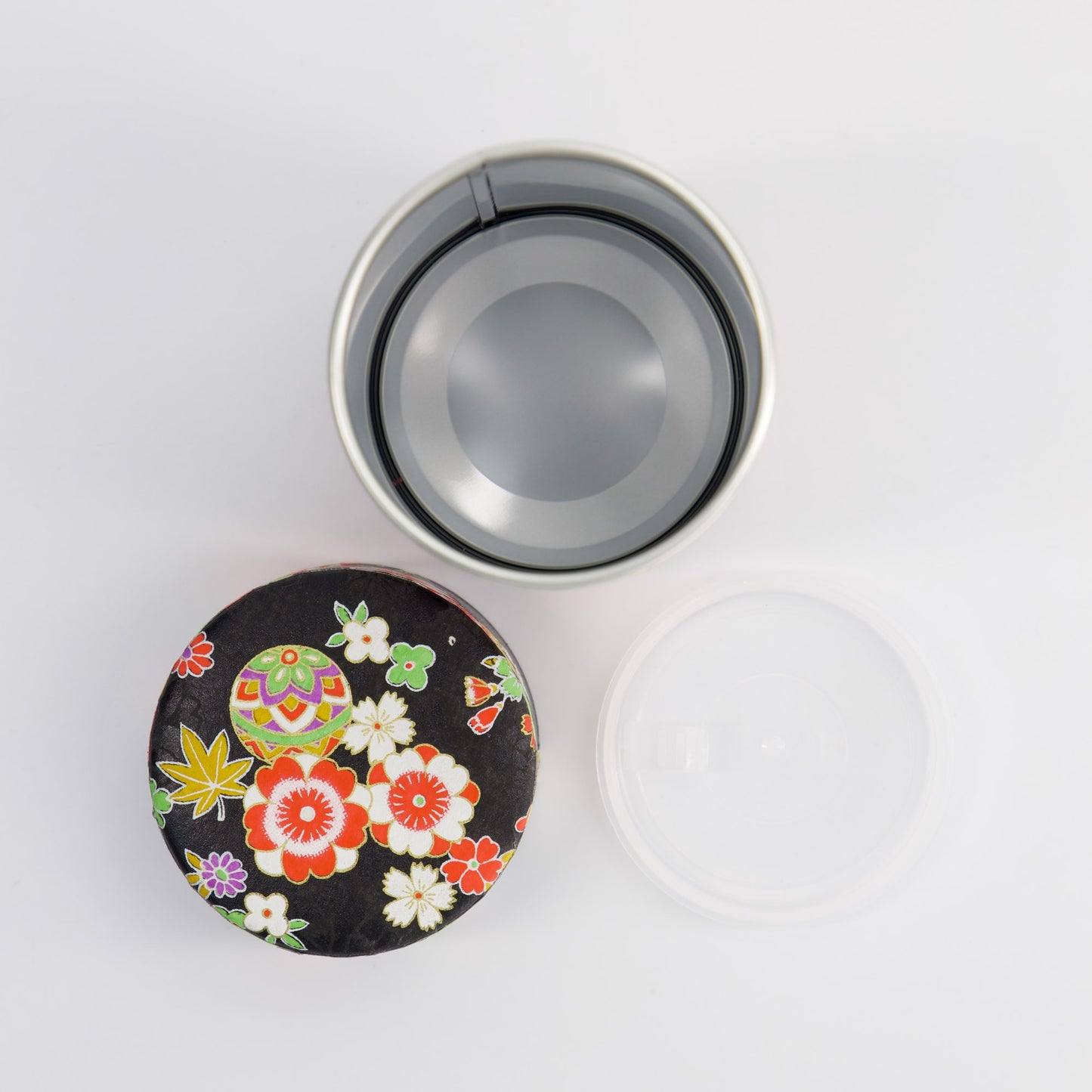 Tokyo Design Studio Flower Tea Container Black