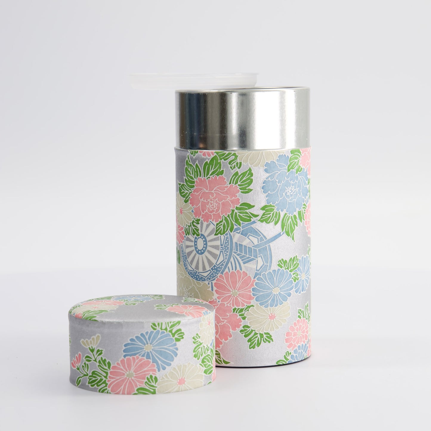 Tokyo Design Studio Flower Tea Container Silver