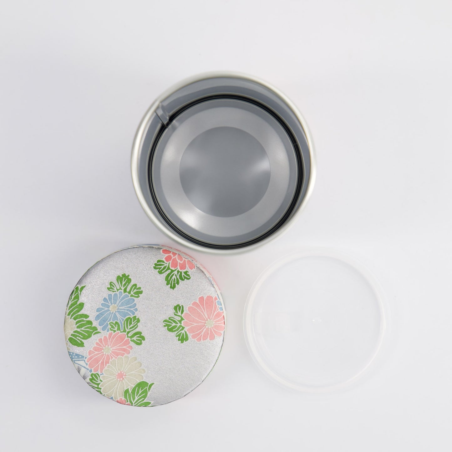 Tokyo Design Studio Flower Tea Container Silver