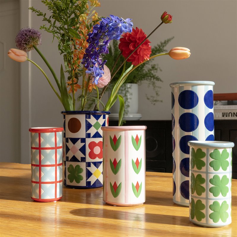 &Klevering Vase patch quilt