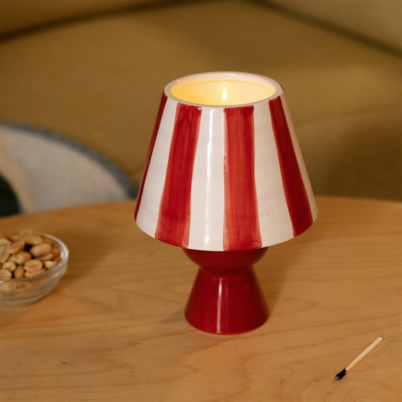 &amp;Klevering Tealight holder cantine red