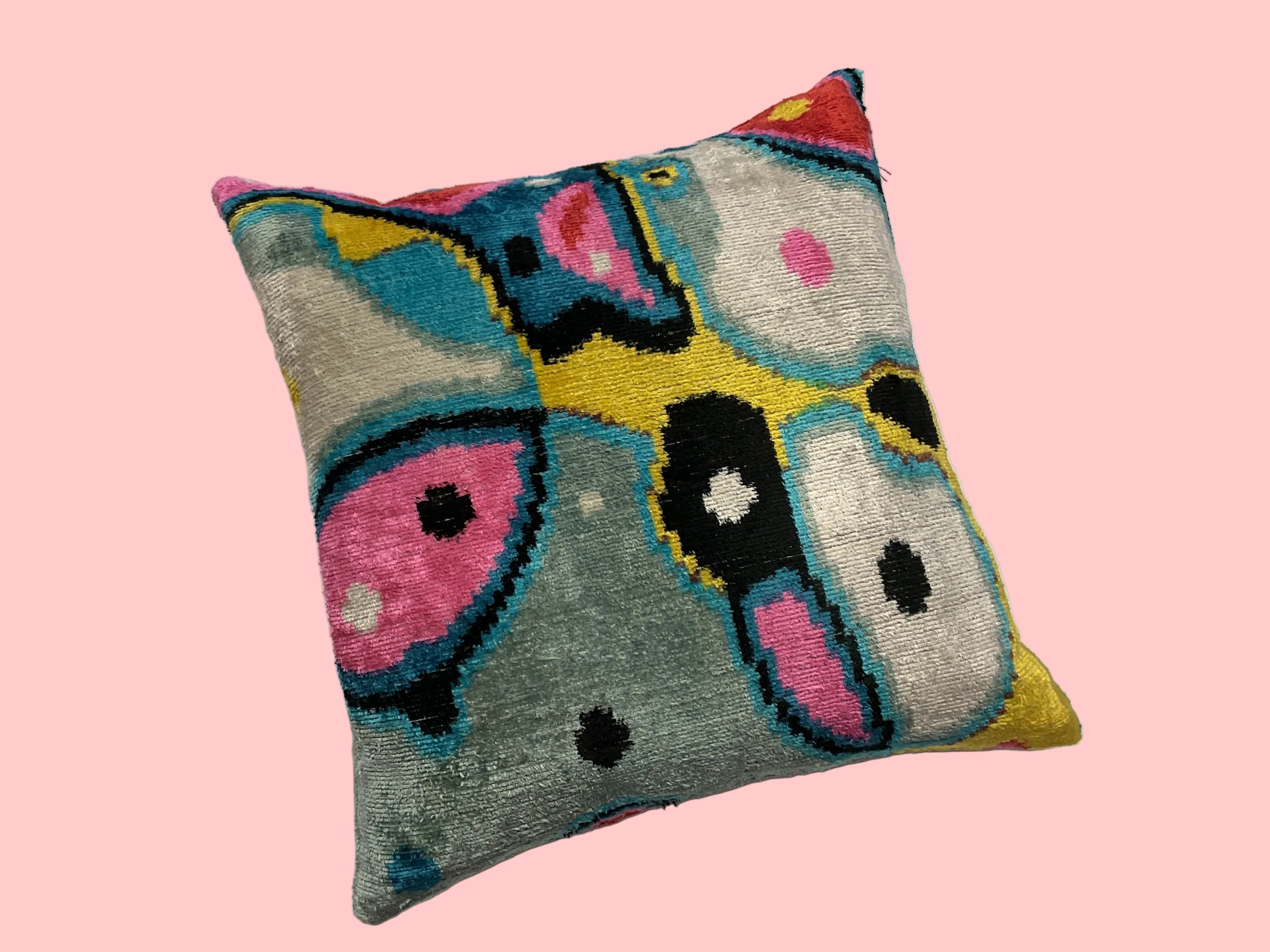 Velvet Cushion Multicolor 40X40