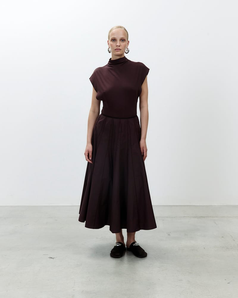 Alysi Popeline Skirt